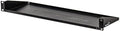 NavePoint Cantilever Server Shelf Vented Shelves Rack Mount 19 Inch 1U Black 6 Inches (150mm) deep by NavePoint