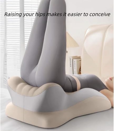 Couple pregnancy pillow-ergonomic memory cotton pillow, specially designed for comfortable sleep and prone reading, to relieve back pain and acid reflux and enhance comfort and intimacy (Blue) - Image 6