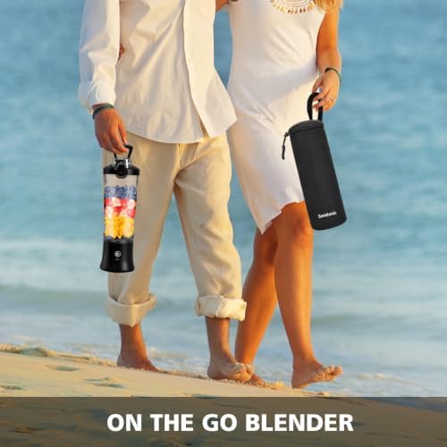 Portable Blender with Insulated Sleeve, Personal Juicer for Shake Smoothies - Image 7