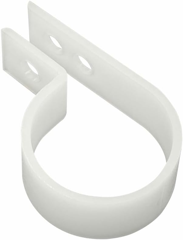 50Pcs 1 Inch R-Type Nylon Cable Clamps for Cable Wire Management | Durable Nylon Material, R-Shape Cable Holder, 1 Inch Opening Size, Multi-Hole Mount Base, Neat Wire Organization - Image 7