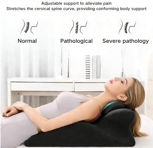 Couples Pillows 27° Position Ergonomic Contoured Support Pillow, NeckPillow, Reading Pillow Multi-Functional Memory Foam Lounger Cushion with Small Pillows Back Support for Couples(Gray,23"x18"x15") - Image 6