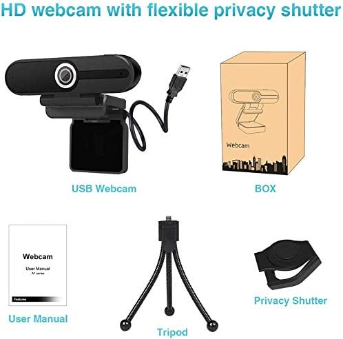 4K Webcam, HD Webcam 8MP- Laptop PC Desktop Computer Web Camera with Microphone, USB Webcams for Video Calling Recording Streaming Video Conference, Webcam with Mini Tripod,Privacy Shutter. | Computer Webcams for Switch 2 Video Calling Recording Stream... - Image 7
