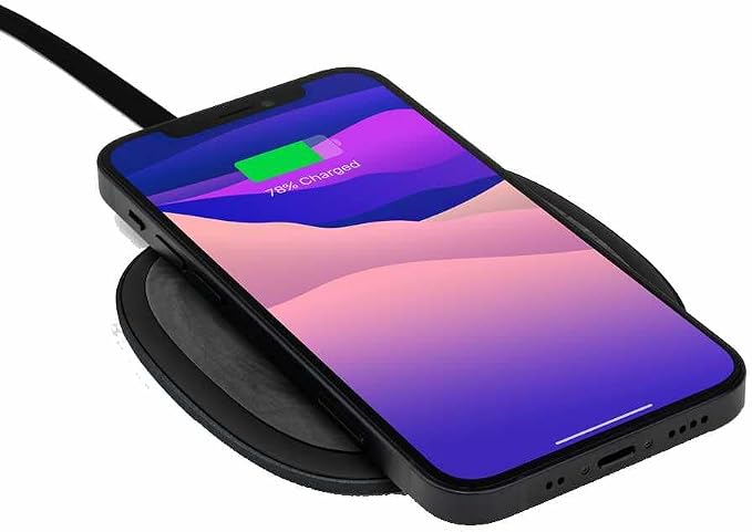 Nimble Apollo Wireless Charging Pad, 15W Fast Charging with 2ft USB-C Cable | Built-in Magnet Wireless Charging Pad, Compatible with iPhone 17/16/15/14/13/SE/12, Samsung, AirPods Pro, No AC Adapter - Image 4