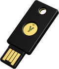 Yubico - Security Key NFC - Basic Compatibility - Multi-Factor Authentication (MFA) Key, Connect via USB-A or NFC, FIDO Certified by Yubico