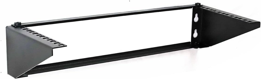 AEONS 4U 19-Inch Foldable Vertical & Horizontal Wall Mount Bracket Server Rack for Computer Network IT Studio Equipment Low-Profile Wallmount Black by AEONS