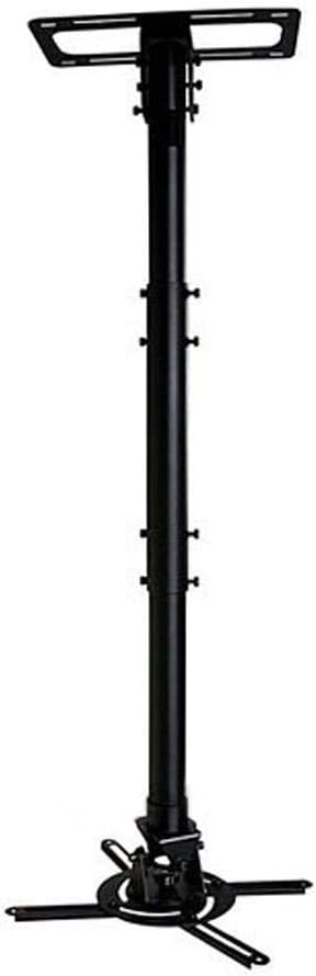 Monoprice Extendable Pole Ceiling Mount Bracket for Projector - Max Weight 50 Lbs, 360 Degrees Rotation - Commercial Series by Monoprice