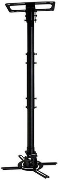 Monoprice Extendable Pole Ceiling Mount Bracket for Projector - Max Weight 50 Lbs, 360 Degrees Rotation - Commercial Series by Monoprice