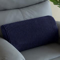 HIGOGOGO Lumbar Support Pillow for Recliner Chair/Accent Chair/Couch, Memory Foam Back Support Cushion for Elderly, Recliner Cushions for Back Rest, Pain Relief, Reading, Washable Cover, Navy by HIGOGOGO