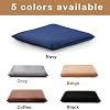 Augld Square Memory Foam Chair Cushion 16x16 in Beige - Image 7