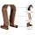 Wood Headphone Stand, Headphone Holder Wood Headset Stand Compatible for Sony, Bose, Shure, Jabra, JBL, AKG Gaming Headphones Display et. (Walnut) - Image 3