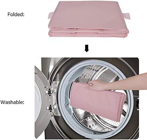 GRANNY SAYS 3-Shelf Hanging Closet Organizer, Foldable Storage, Pink | 33 lb Capacity, No-Sag Support, Keeps Clothes Neat, Folds Flat, Fits RV, Dorm & Small Closets - Image 6