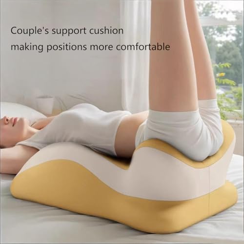 Adjustable Intimacy & Pregnancy Support Pillow - Ergonomic Foam Wedge Cushion for Back Pain, Sitting, Lying, Multi-Position with Removable Washable Cover (Dark Gray) - Image 5