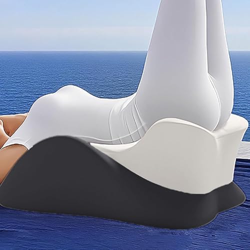 Memory Foam Couples Pillow Set - Intimacy Butt Pillow Cushion for Lumbar Support, 27° Lift Waterproof Posture Support Pillow with Eye mask and earplugs Modern Style for Home Bedroom (Green) - Image 2