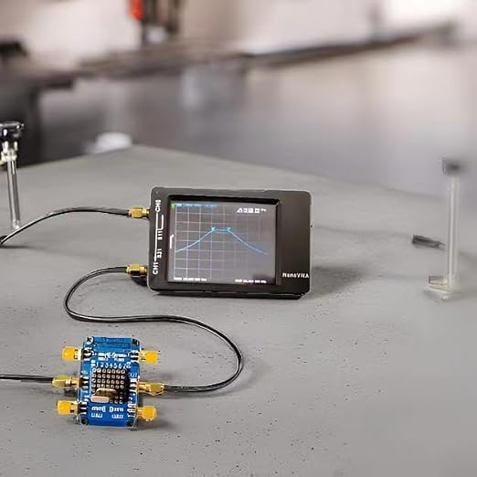AURSINC NanoVNA Testboard Kit, Test Demo Set Tool Compatible with DIP Quickly Assemble a Simple RF Circuit and Evaluate Performance on NanoVNA H H4 Antenna Analyzer - Image 2