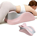 Intimacy Pillow & Sweet Spot Pillow for Couples – Ergonomic Memory Foam Cushion, Multi-Use Wedge Pillow for Daily, Breathable Removable Cover, High-Density Foam, Ideal for Bedroom (Pink) by Paxato