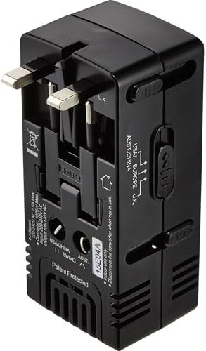 Insignia All-in-One Ground Travel Adapter Converter Series with USB Ports (All-in-One Travel Adapter & Converter) - Image 4