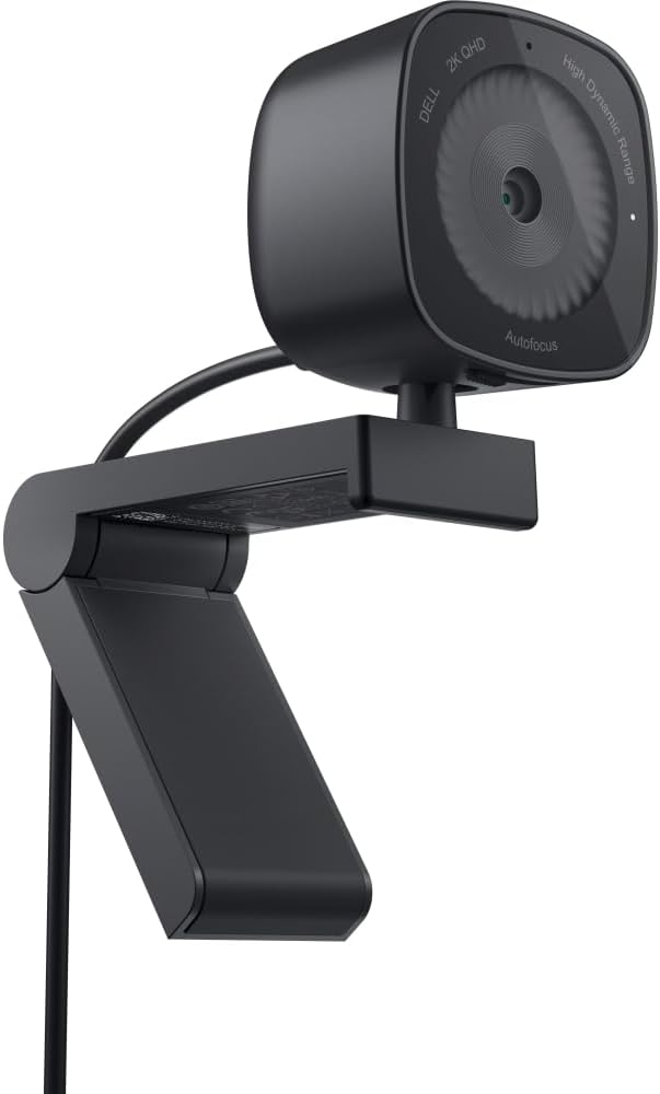 Dell 2K QHD Webcam WB3023, Sony Sensor, Noise Reduction Mic | Teams Certified, 78° Field of View, 2X Digital Zoom, HDR, Face Detection, Tilt and Swivel, USB-A - Image 3