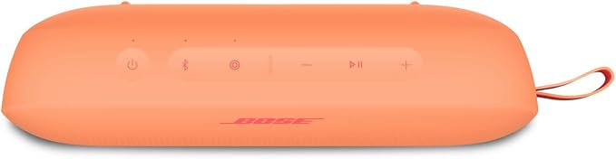 Bose SoundLink Flex Bluetooth Speaker (2nd Gen) - Portable Outdoor Speaker with Hi-Fi Audio, Waterproof and Dustproof, USB-C, Up to 12 Hours Battery Life, Sunset Peach - Limited Edition Color - Image 4