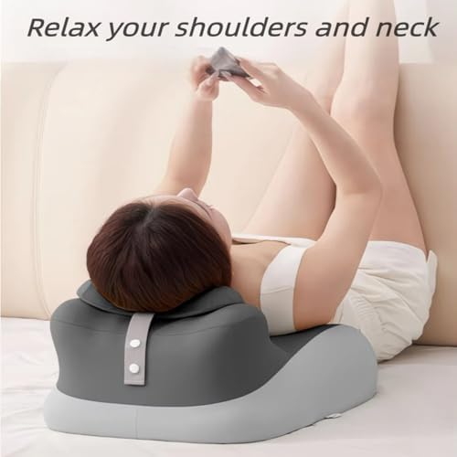 Ergonomic memory cotton hip pillow, which can relieve back pressure, waterproof and washable sheath, and bedroom posture support pillow can improve sleep quality and enhance intimacy. (Light grey) - Image 7