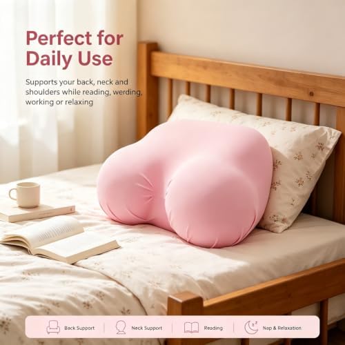 Ergonomic Memory Foam Chest Pillow, Slow Rebound Support Cushion(black) - Image 7