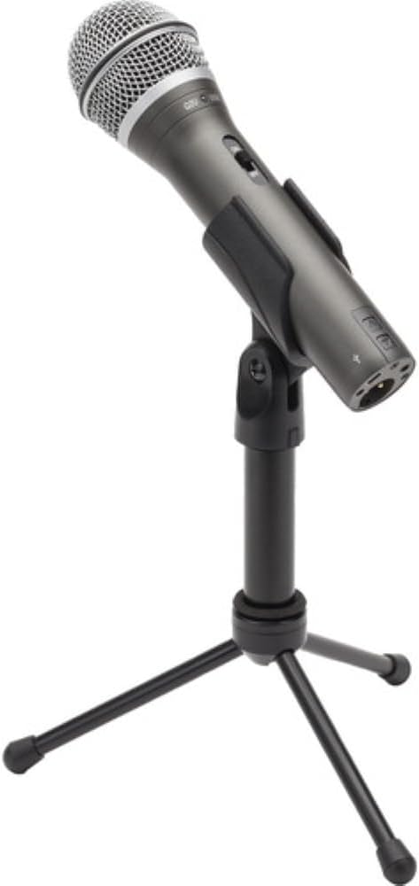 SAMSON Technologies Q2U USB/XLR Dynamic Microphone Recording and Podcasting Pack | Gray Bundled with Pop Filter + Mic Arm + Microfiber Cleaning Cloth (4 Items) - Image 3