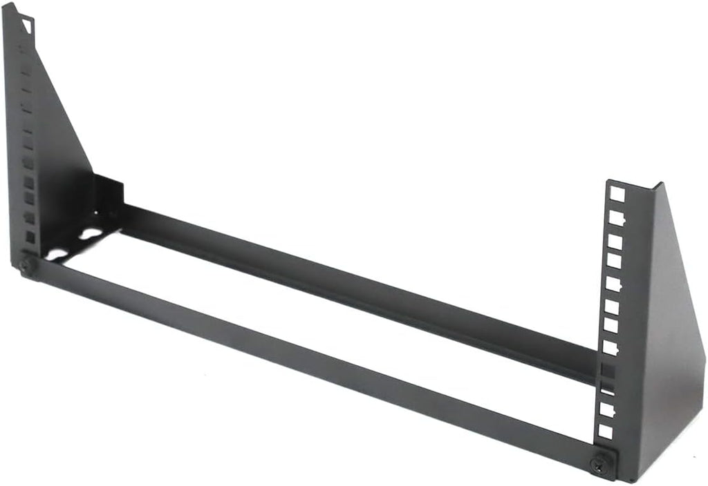 AEONS 4U 19-Inch Foldable Vertical & Horizontal Wall Mount Bracket Server Rack for Computer Network IT Studio Equipment Low-Profile Wallmount Black - Image 3