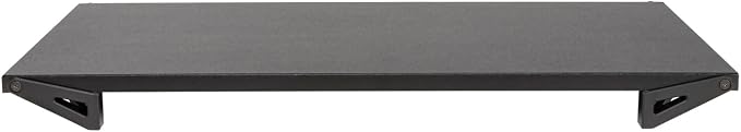 Allsop Lo Riser Monitor Stand for 32" Monitors, Extra Wide Platform, Black | Adjustable Monitor Stand for 32 Inch Screens, Ergonomic Desk Riser, Wide Platform, 30 lb Capacity, Black - Image 3