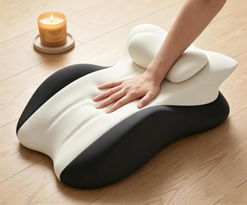 Wedge Pillow Memory Foam 27-Degree Incline=Just The Right Lift Ergonomic Support Intimacy Positioning for Lounging Reading, Watching TV, and Relaxation - Image 2