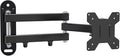 suptek TV Wall Mount Bracket Monitor arm TV Wall Mount Bracket Display arm Monitor Mount for 13-30" Adjustable up/Down, Left/Right Angle, 28.66lbs Load Capacity VESA75-100mm MA2776 by suptek