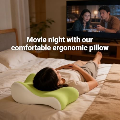 Ergonomic Wedge Pillow for Prone Sleep – Memory Foam Intimacy Pillow for Couples, Positioning Pillow for Back Pain Relief, Breathable Multipurpose Cushion for Reading, Cuddling, Sleeping (beige) - Image 5