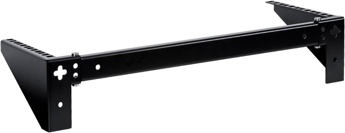 4U Vertical Wall Mount Rack - Heavy Duty 125lbs Capacity Vertical Mounting Bracket (4U) - Image 5