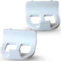 2 Universal Game Controller Mounts Compatible with IKEA SKADIS (White) by Lounge Corps