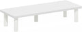 Furinno TURN-N-TUBE Monitor Stand Riser, 23.6"W Rectangle Monitor Riser, Toolless Laptop Stand for Desk, Office Desk Accessories, Desk Organizers and Accessories, For Study Room, Dorm, Plain White by Furinno-FitsYourSpaceFitsYourBudget