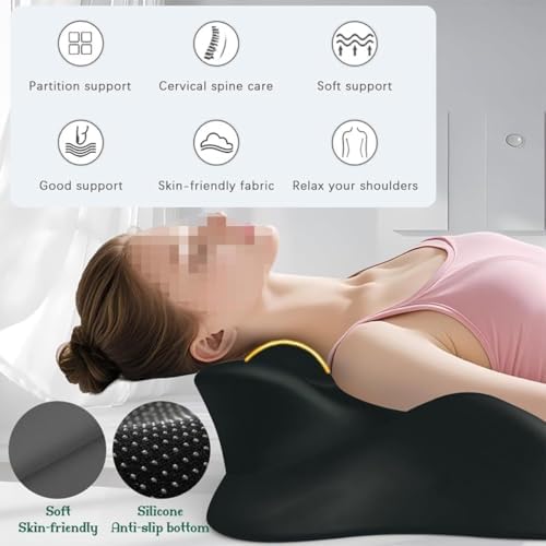 27 Degree Wedge Pillow, Ergonomic 27° Angle Memory Foam Wedge Pillow, Sweet Spot Support Pillow, for Reading, Lounging, and Home Relaxation(Gray) - Image 2