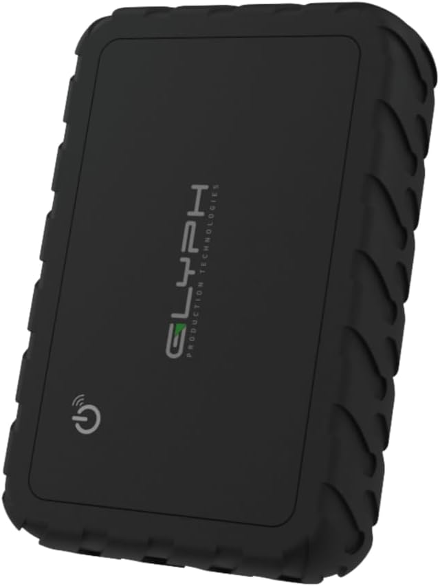 Glyph Atom EX80 8TB 7,000 MB/s USB4 Type-C NVMe SSD Portable Drive by Glyph Production Technologies