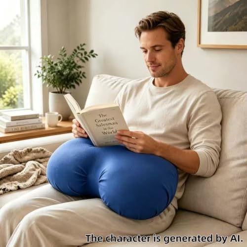 Ergonomic Memory Foam Chest Pillow, Slow Rebound Support Cushion(black) - Image 6