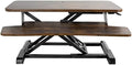 VIVO Rustic Vintage Brown 28 in Standing Desk Converter, DESK-V028KN by VIVO