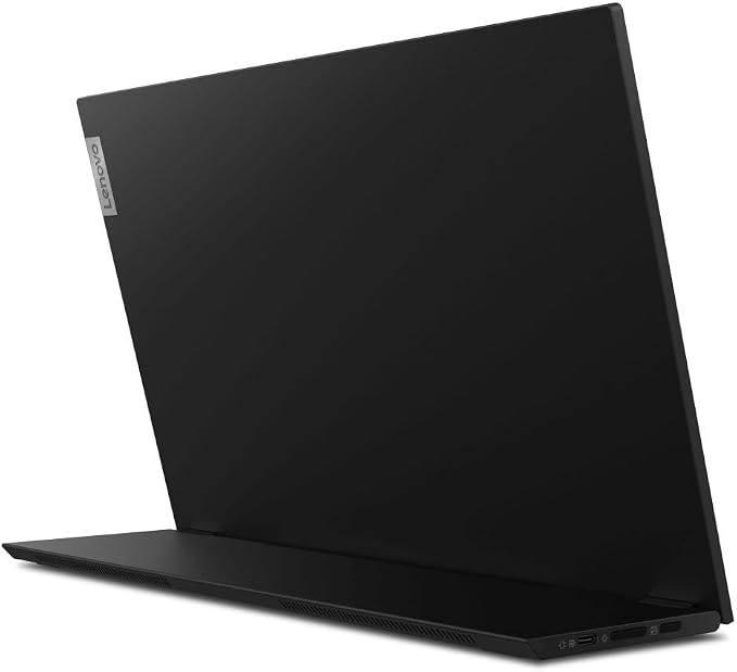 Lenovo ThinkVision M15 15.6" Full HD WLED LCD Monitor - 16:9 - Raven Black - Image 8