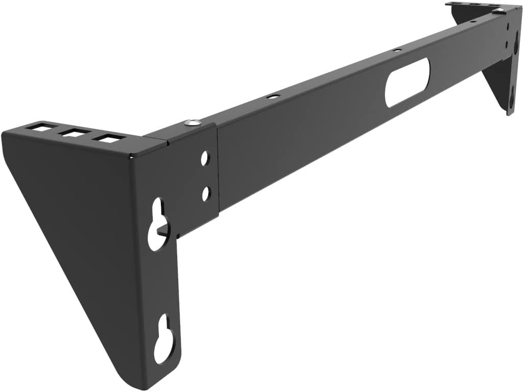 1U Vertical Wall Mount Rack - Foldable Patch Panel Bracket - Image 6
