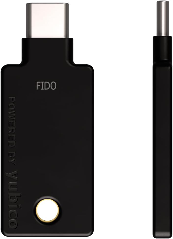 Yubico - Security Key C NFC - Basic Compatibility - Multi-Factor authentication (MFA) Security Key and passkey, Connect via USB-C or NFC, FIDO Certified - Image 2