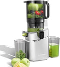 Cold Press Juicer Machine, 5.8" Wide Chute for Whole Fruits & Vegetables by AMZCHEF
