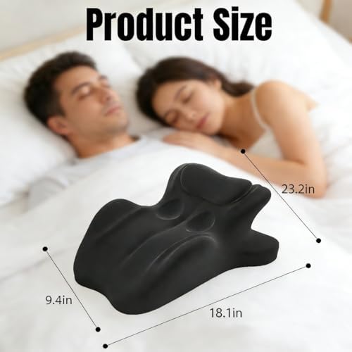 Sweet Spot Pillow, 27 Angle Perfect Positioning Pillow, Ergonomic Memory Foam Couples Pillows, Lounger Cushion Back Support, Ideal for Better Positioning(Blue) - Image 6