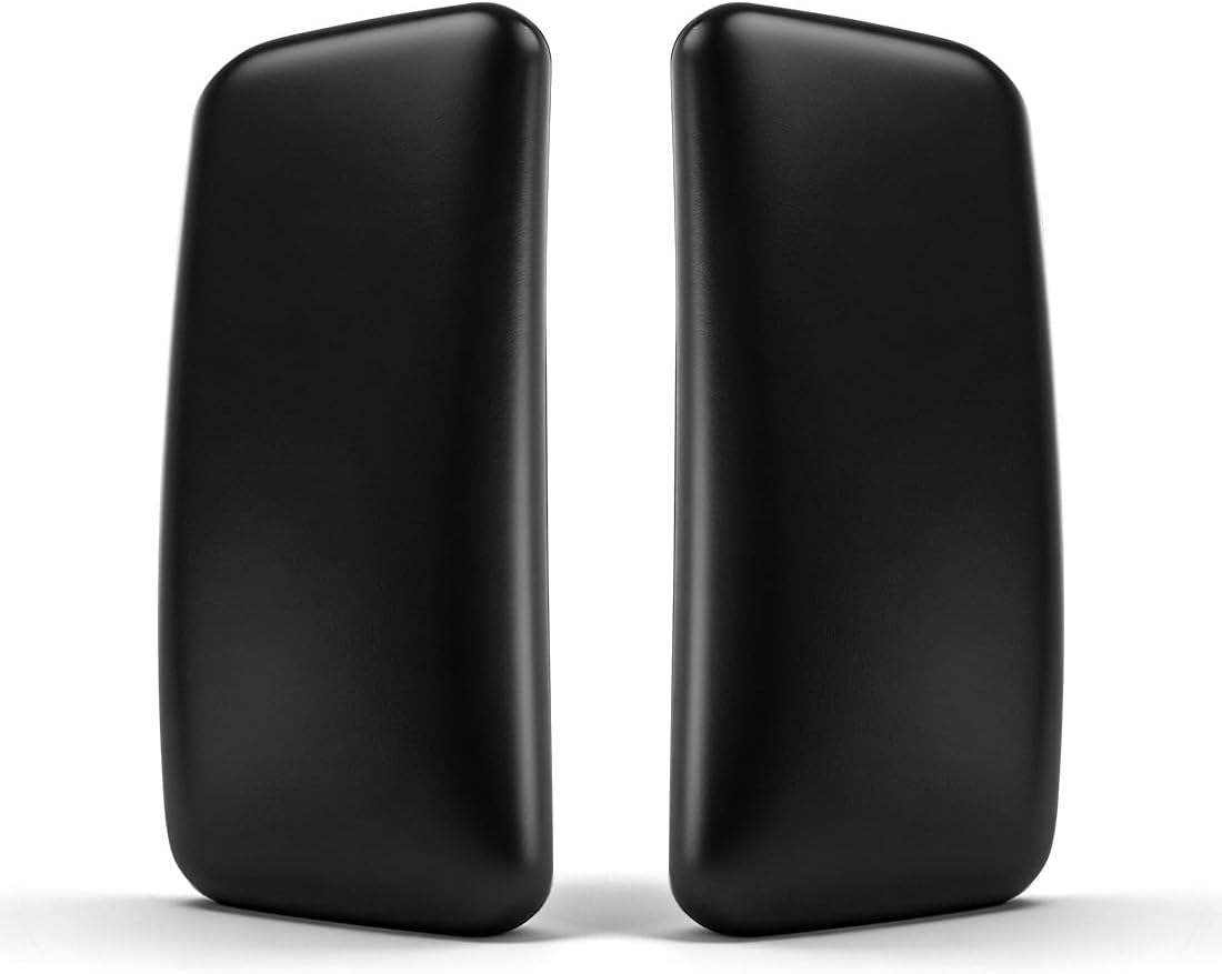 Arm Pads for Haworth Zody Chair, Armrest Pads Replacement Compatible with Zody Office Chair（1pair） Black by BROPINKPONS