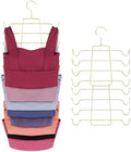ZEDODIER Tank Top Hanger, Bra Organizer for Closet, Space Saving | 16 Hooks Total, Sturdy Metal, 360° Rotating, Foldable Design, Hanging Closet Organizers and Storage for Apartments and Dorms by ZEDODIER