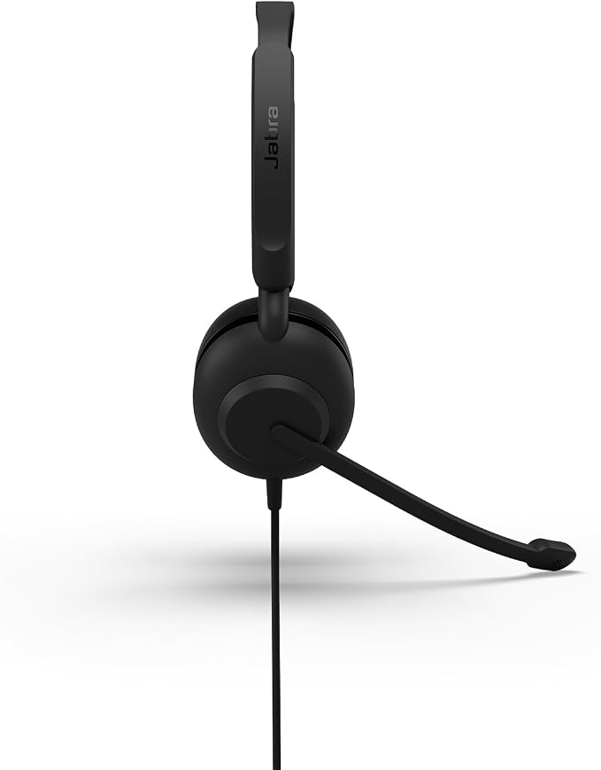 Jabra Evolve 10 Wired USB Headset with Noise-Cancelling Mic, Black | PC and Laptop Use, Easy USB-A Setup, TCO Certified, Inline Call and Volume Controls, Lightweight Design for Online Meetings - Image 6