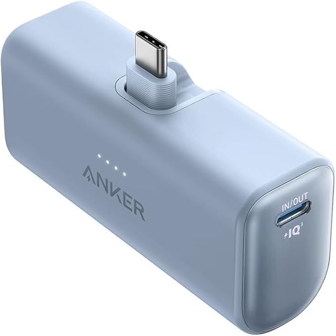 Anker Nano Power Bank,5,000mAh Portable Charger, Built-in USB-C Connector | 5,000mAh 22.5W Portable Charger for iPhone 17 / 16 / 15 Series, Galaxy S23 / S22 Series, iPad Pro / Air, AirPods, and More - Image 4