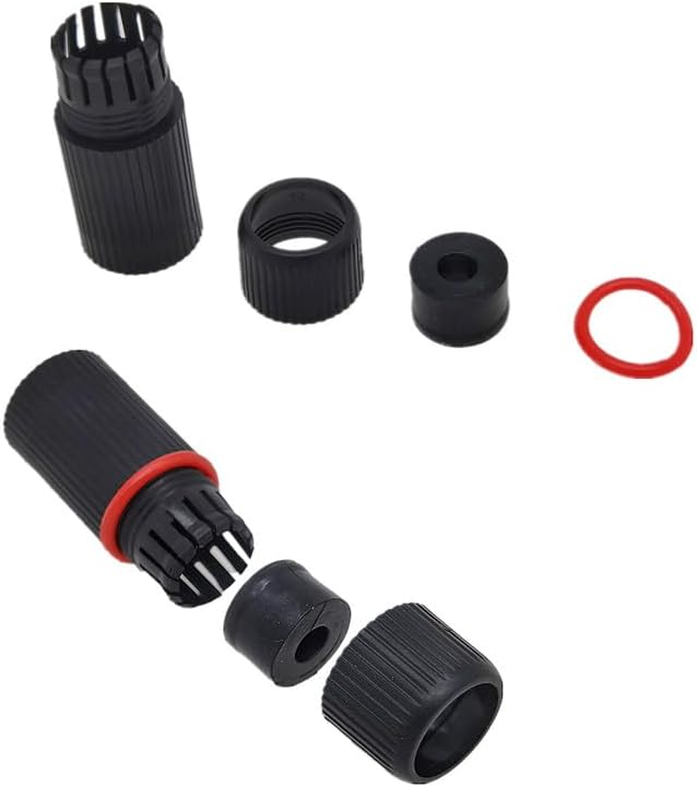 16 Set RJ45 Plug Waterproof Cap Protector Outdoor Ethernet Weatherproof End Cover for PoE Combiner Splitter Adapter Injector Kit Network IP Security Camera NVR Cam Connector - Image 4