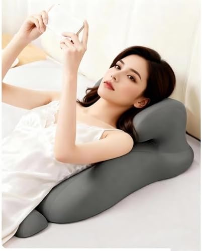 Intimate Pillow for Couples, Enhanced Support Memory Foam Triangle Wedge Pillow, Adjustable Ergonomic Positioning Cushion, Extra Large Adult Game & Bed Support Pillow (Blue) - Image 5