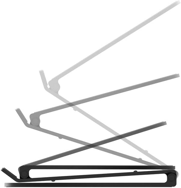 Twelve South Curve Flex | Ergonomic Height & Angle Adjustable Aluminum Laptop/MacBook Stand/Riser, fits 10"-17" - Image 2