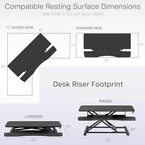 VIVO Reclaimed Wood 42 inch Desk Converter, DESK-V042KP - Image 6